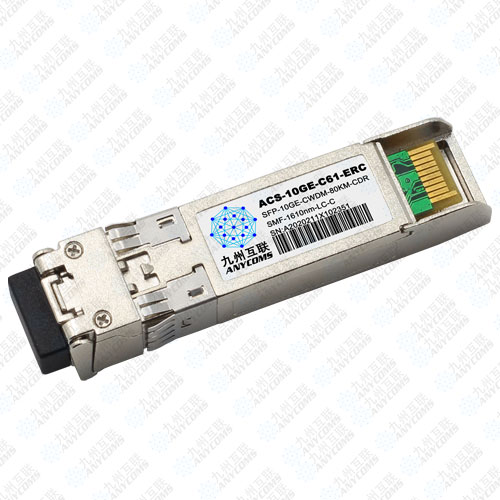 10Gb/s SFP+ CWDM 80KM with CDR Optical Transceiver Module