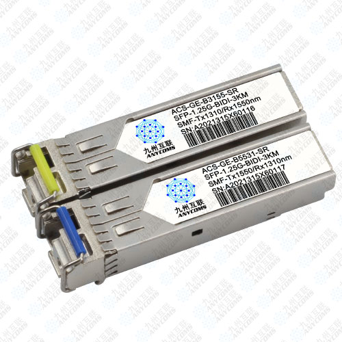 1.25Gb/s SFP TX1550/RX1310nm 3KM Optical Transceiver Module